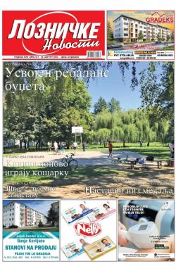 Lozničke novosti - broj 911, 29. avg 2025.
