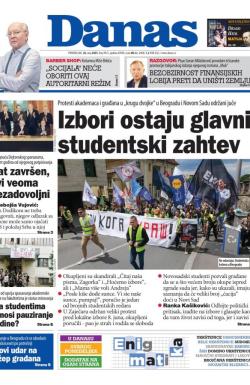 Danas - broj 9921, 26. maj 2025.