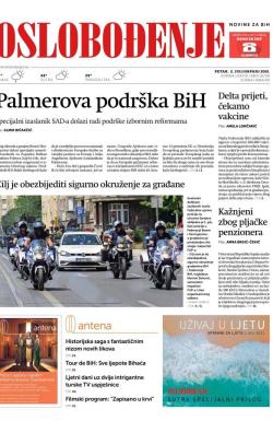 Oslobođenje - broj 26725, 2. jul 2021.