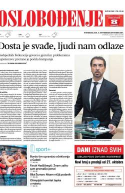 Oslobođenje - broj 25485, 6. nov 2017.