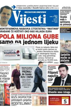 Vijesti - broj 6423, 12. feb 2016.