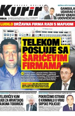 Kurir - broj 3576, 9. sep 2013.