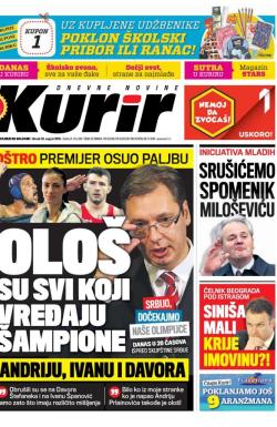 Kurir - broj 916, 23. avg 2016.