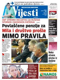 Vijesti - broj 6036, 16. jan 2015.