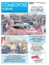 Somborske novine - broj 3692, 28. mar 2025.