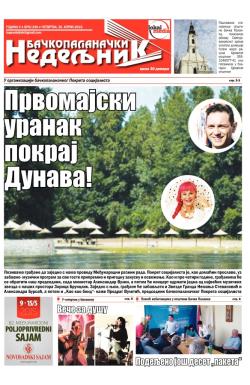 Nedeljne novine, B. Palanka - broj 240, 30. apr 2015.