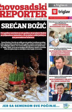 Novosadski reporter - broj 255, 3. jan 2020.