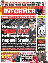 Informer - broj 1422, 27. dec 2016.