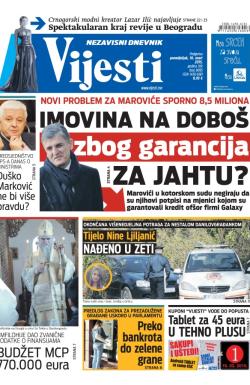 Vijesti - broj 6095, 16. mar 2015.