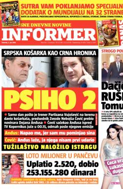Informer - broj 634, 5. jun 2014.