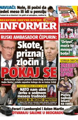 Informer - broj 1801, 26. mar 2018.
