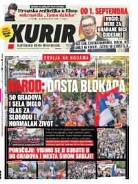 Kurir - broj 4123, 21. avg 2025.