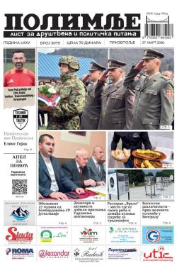 Polimlje, Prijepolje - broj 3079, 27. mar 2026.