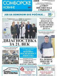 Somborske novine - broj 3371, 1. feb 2019.