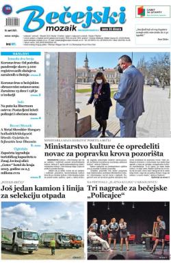 Bečejski mozaik - broj 821, 16. apr 2021.