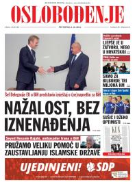 Oslobođenje - broj 24.373, 9. okt 2014.