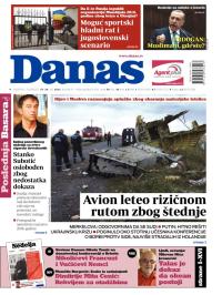 Danas - broj 6137-6138, 19. jul 2014.