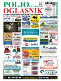 Poljoprivredni Oglasnik - broj 287, 12. feb 2015.