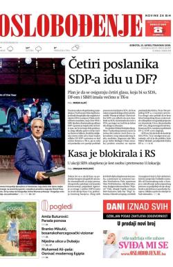 Oslobođenje - broj 25997, 13. apr 2019.