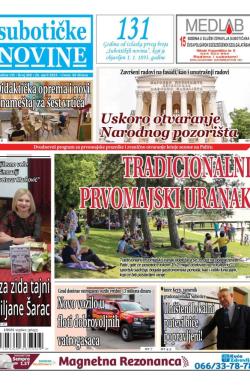 Nove Subotičke novine - broj 368, 26. apr 2024.