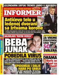 Informer - broj 2423, 8. apr 2020.