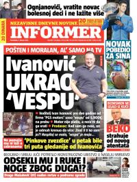 Informer - broj 837, 2. feb 2015.
