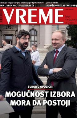 Vreme - broj 1738-1739, 25. apr 2024.