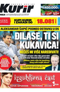 Kurir - broj 3682, 24. dec 2013.