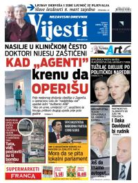 Vijesti - broj 5726, 8. mar 2014.