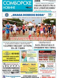 Somborske novine - broj 3137, 8. avg 2014.