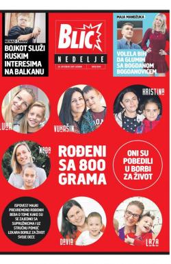 Blic - broj 8144, 20. okt 2019.