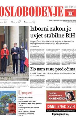 Oslobođenje - broj 26885, 8. jan 2022.