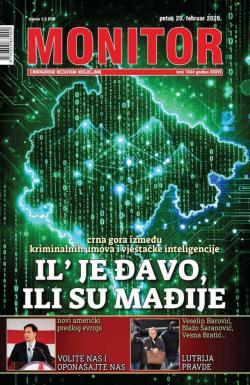Monitor - broj 1844, 20. feb 2026.
