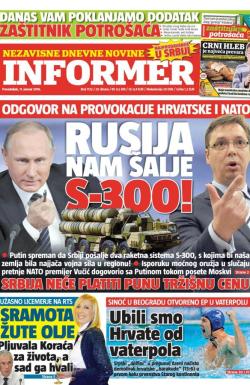 Informer - broj 1123, 11. jan 2016.