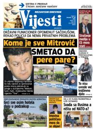 Vijesti - broj 5793, 15. maj 2014.