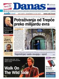 Danas - broj 5874, 29. okt 2013.