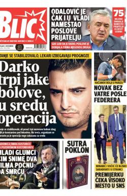 Blic - broj 7804, 5. nov 2018.
