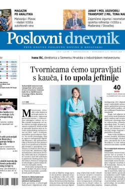 Poslovni Dnevnik - broj 5069, 12. apr 2024.