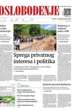 Oslobođenje - broj 28033, 7. okt 2025.
