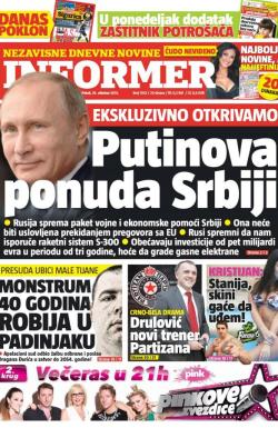 Informer - broj 1053, 16. okt 2015.