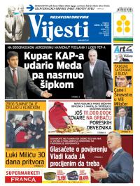 Vijesti - broj 5712, 22. feb 2014.