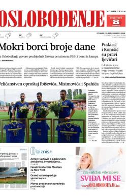 Oslobođenje - broj 25684, 29. maj 2018.