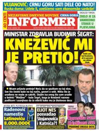 Informer CG - broj 1092, 1. dec 2015.