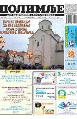 Polimlje, Prijepolje - broj 2751, 26. jan 2018.
