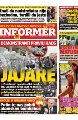Informer - broj 3913, 25. feb 2025.