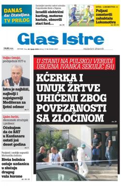 Glas Istre - broj 174, 26. jun 2020.