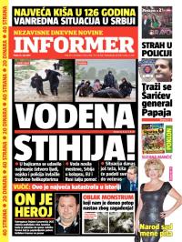 Informer - broj 617, 16. maj 2014.