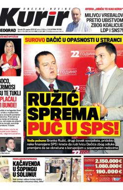 Kurir - broj 3556, 20. avg 2013.