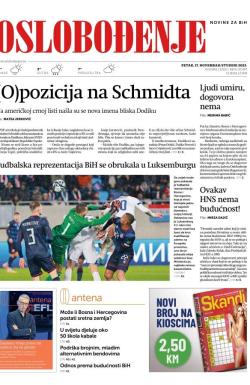 Oslobođenje - broj 27457, 17. nov 2023.