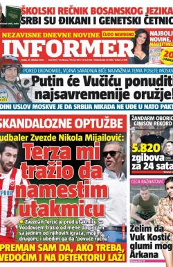 Informer - broj 1057, 21. okt 2015.